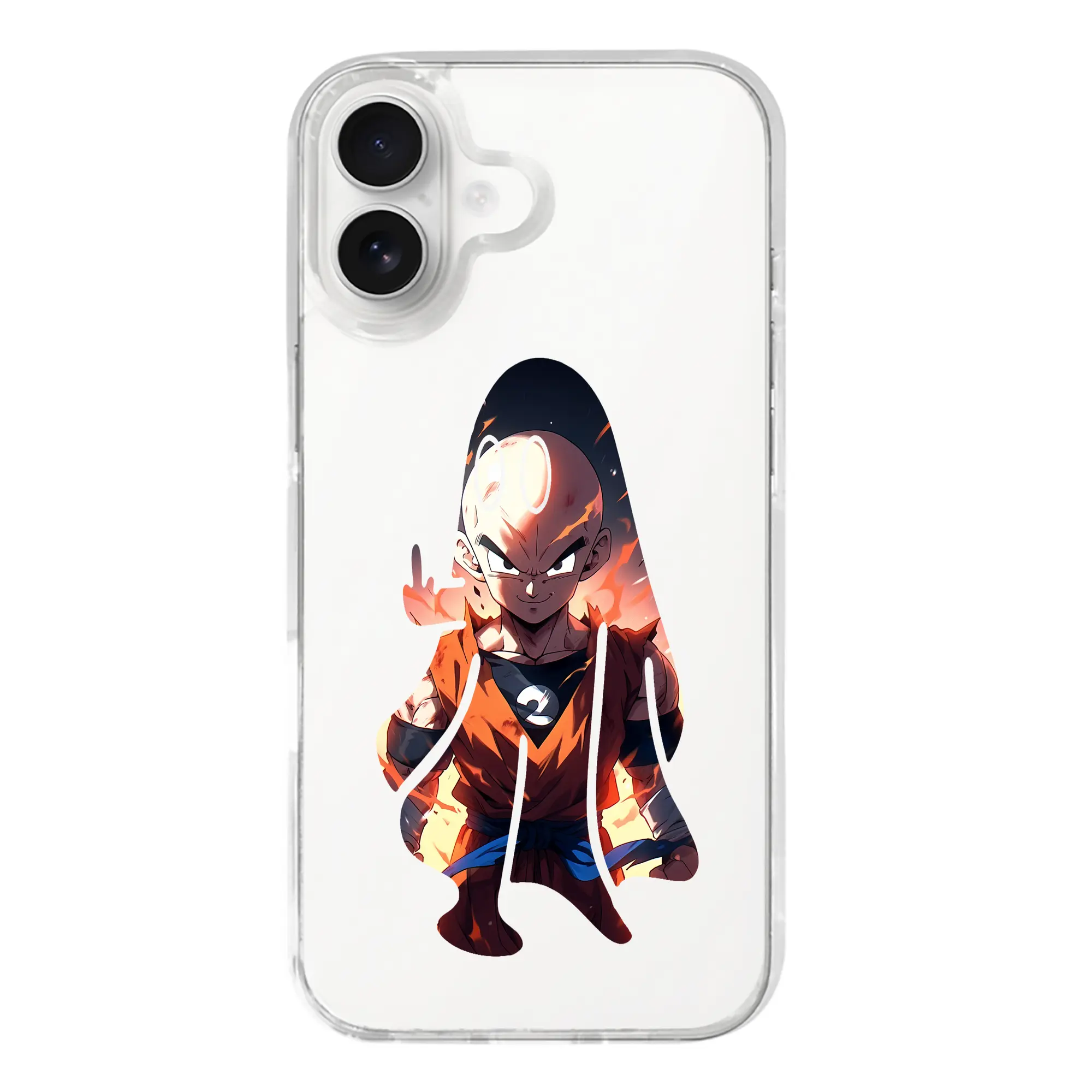 ドラゴンボール グッズクリリン - iPhone 17シリーズ 透明スマホケース – 薄型・耐衝撃・精密フィット保護カバー